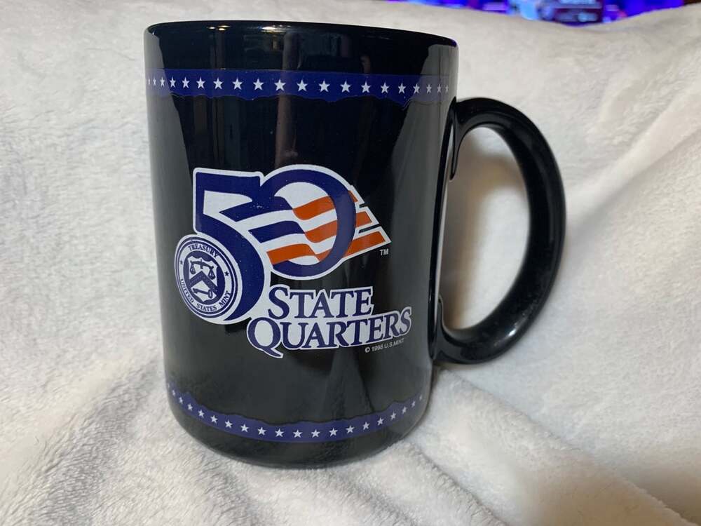 50 State Quarters Coffee cup Mug